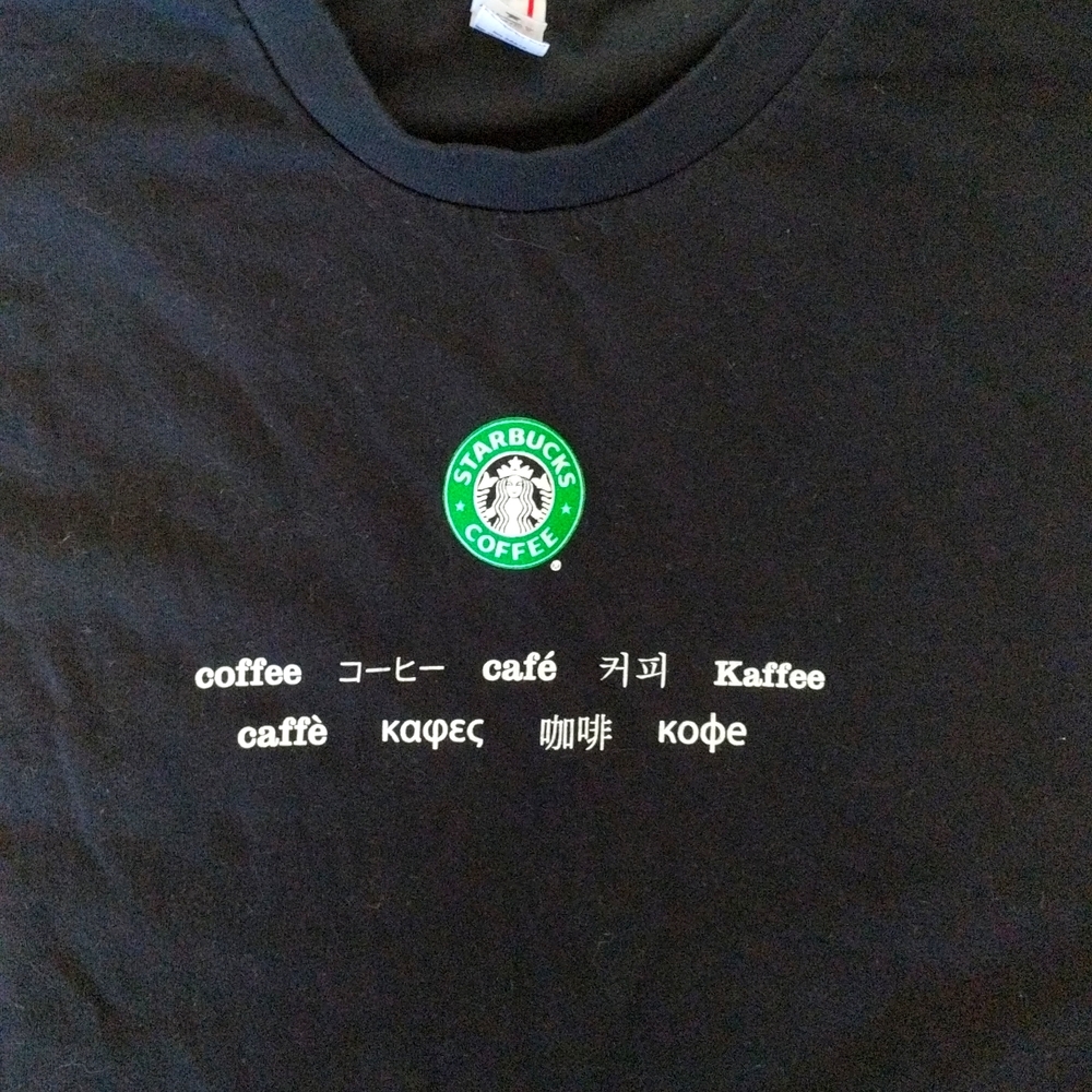 Starbuck Multi Language Tshirt